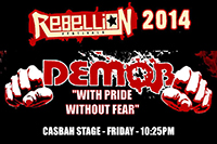 Demob - Rebellion Festival, Blackpool 8.8.14